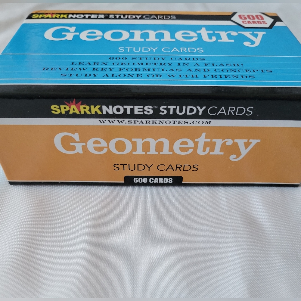 Sparknotes Study Cards: Geometry - Picture 2 of 5